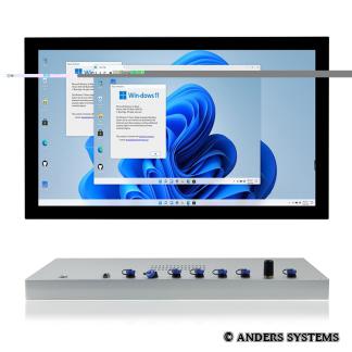 Full IP66/69K Touch Panel 21,5" | Alugehäuse
