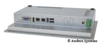 10,1" Touch Panel für kleine Visualisierungen.