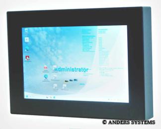 Touch Panel Wandbox 10,1" Wohn&Büro