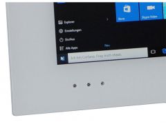 Neue Glasfront für unsere Touch- Panels       