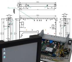 Konstruktion von Touch Displays
