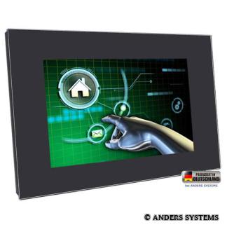 12,1" Touch Panel zum Wandeinbau.