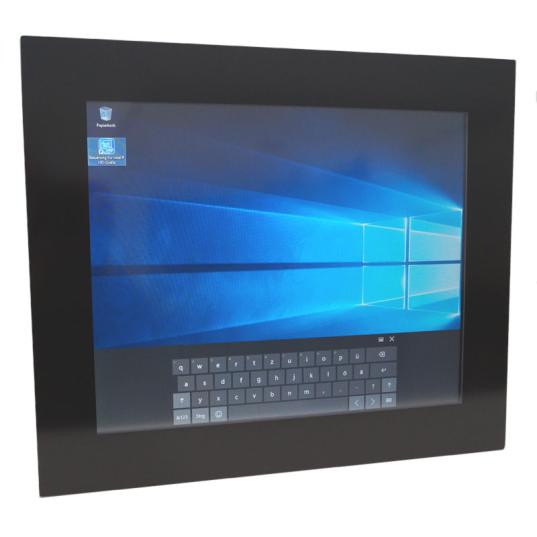 Touch Panel 17″ Glasfront